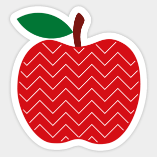 Apple Art Sticker